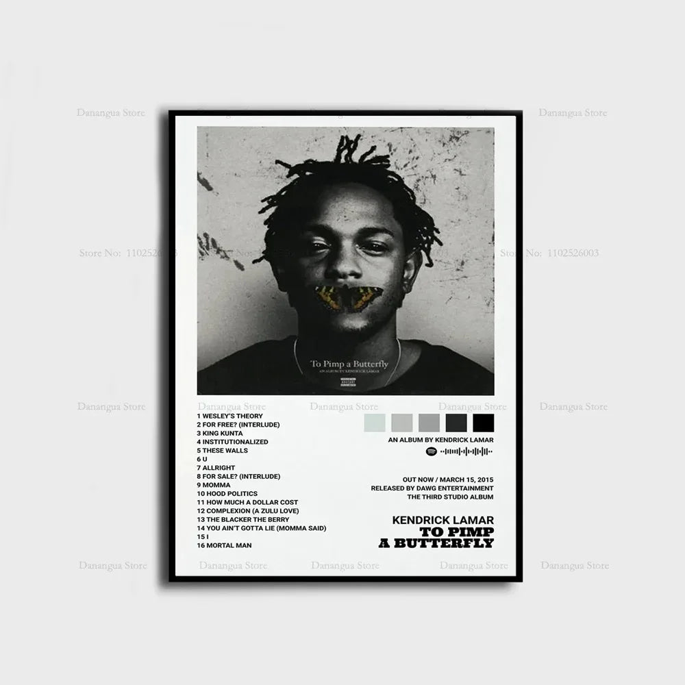 Music Album Cover Poster Prints Wall