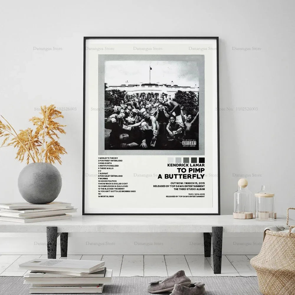 Music Album Cover Poster Prints Wall