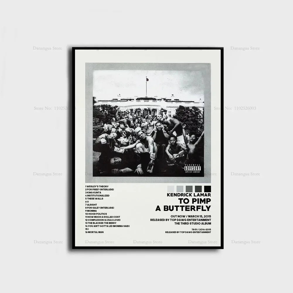 Music Album Cover Poster Prints Wall